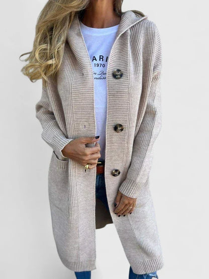 Sylvana Ribbed Knit Duster Cardigan