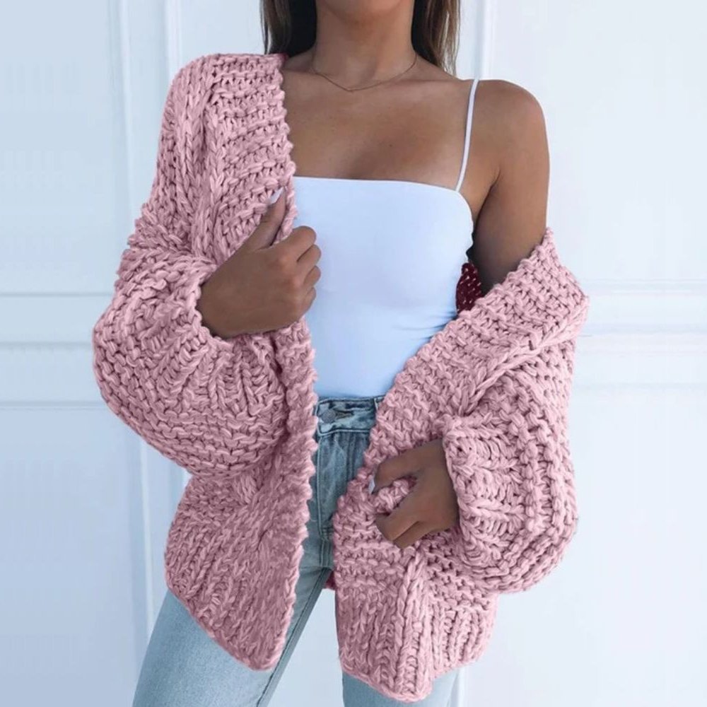 Dorothea Chunky Knit Cardigan