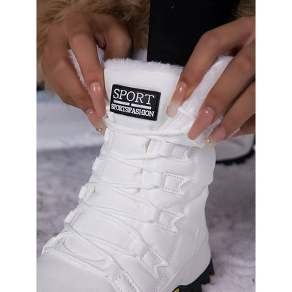 Freya Lace-Up Winter Boots