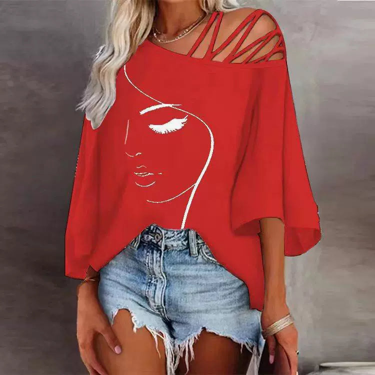 Violetta Artline Shoulder Top