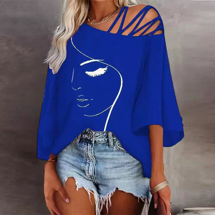 Violetta Artline Shoulder Top