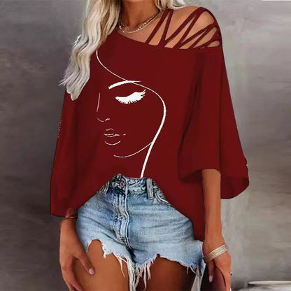 Violetta Artline Shoulder Top