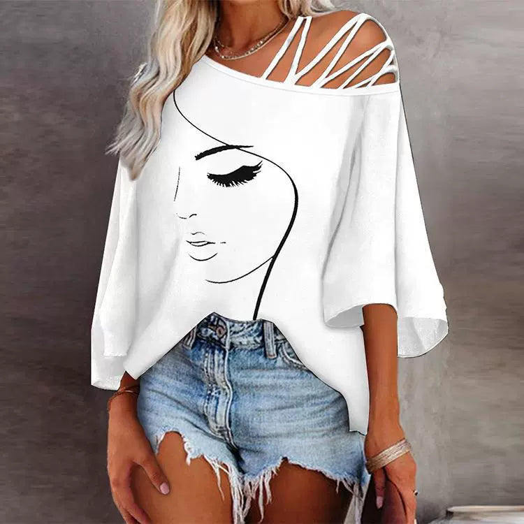 Violetta Artline Shoulder Top