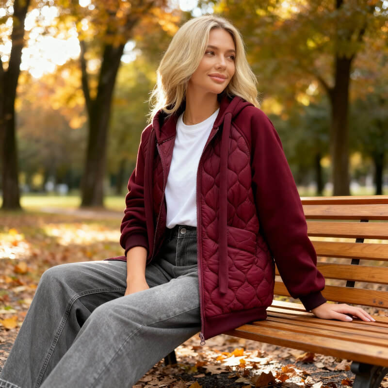Rafaela Fleece Hooded Jacket