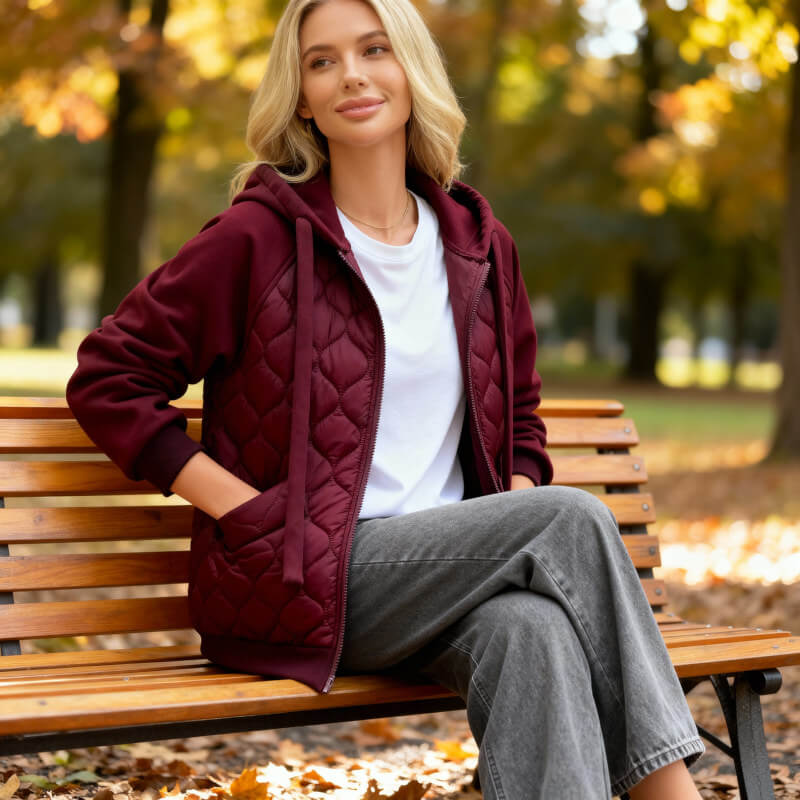 Rafaela Fleece Hooded Jacket