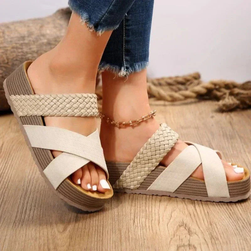Adelina Retro Orthopedic Sandals