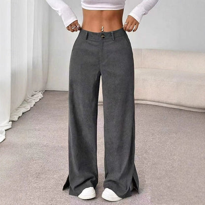 Petra Comfortable High-Waist Wide-Leg Pants