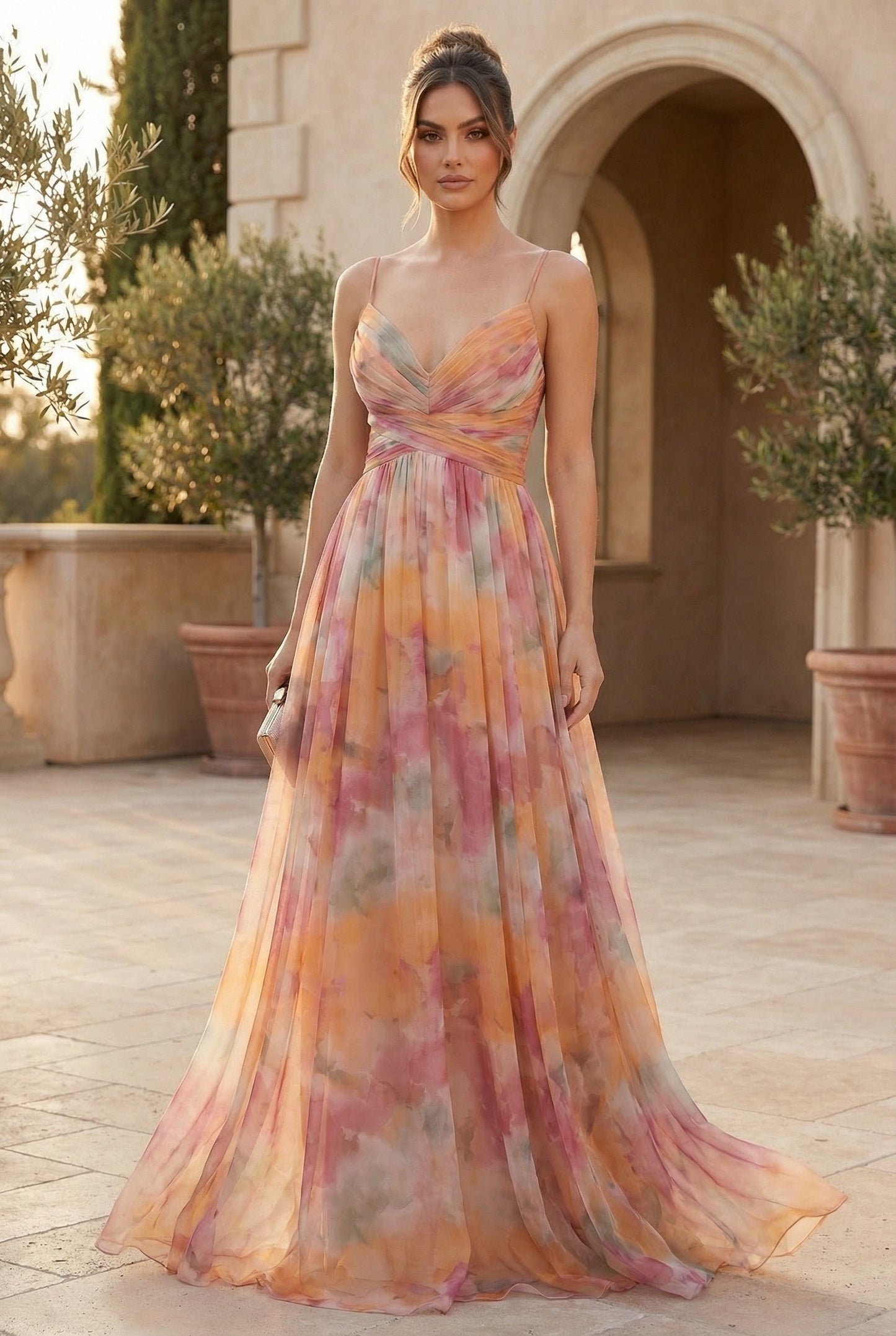 Dahlia Floral Summer Maxi Dress