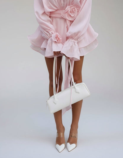 Camille Waist-Tie Mini Dress
