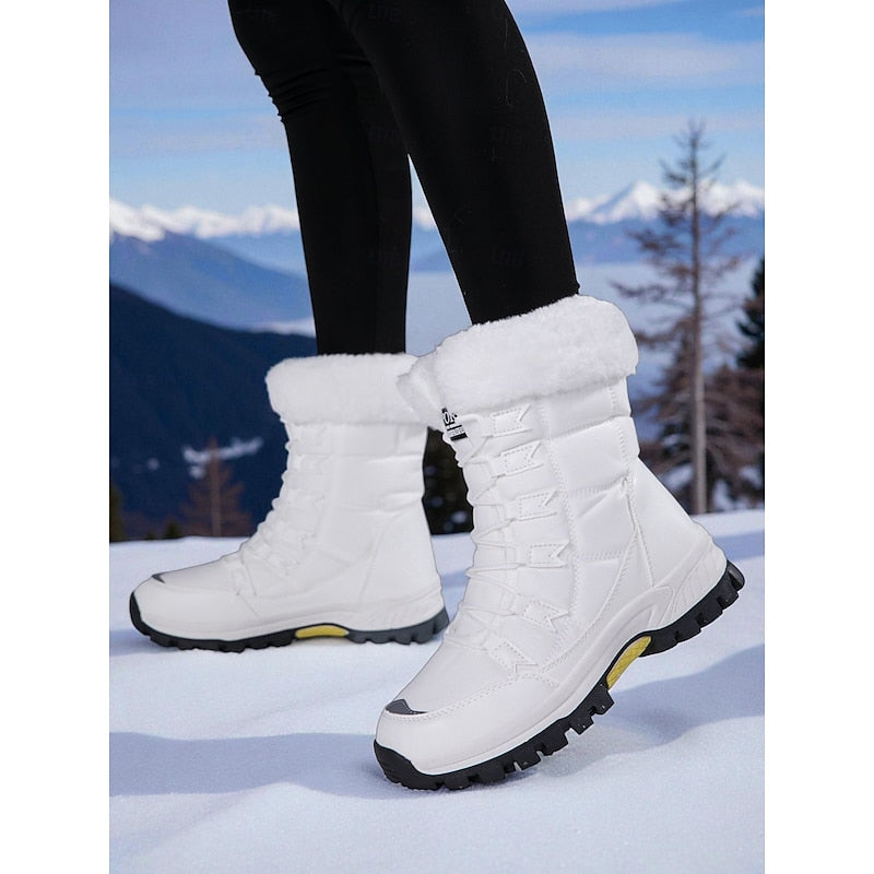 Freya Lace-Up Winter Boots