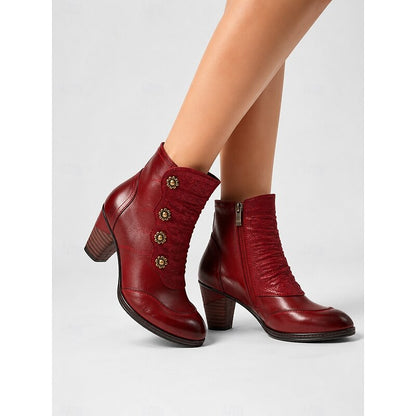 Leora Heeled Ankle Boots