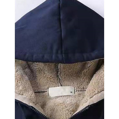 Elowyn Hooded Zip-Up Jacket