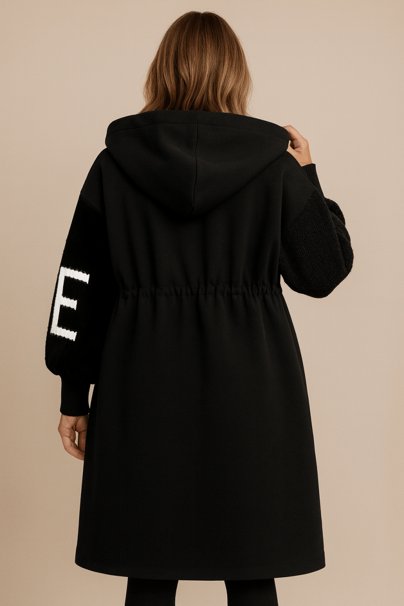 Lorena Oversized Hooded Longline Coat