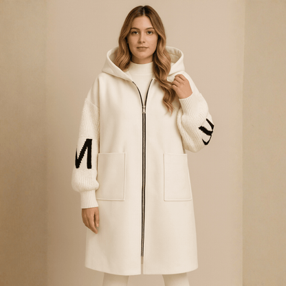 Lorena Oversized Hooded Longline Coat