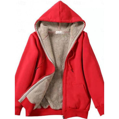 Elowyn Hooded Zip-Up Jacket