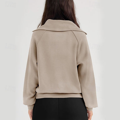 Linette Quarter-Zip Sweatshirt