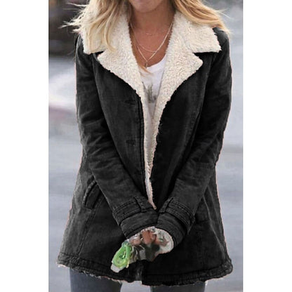 Isolde Sherpa-Lined Coat