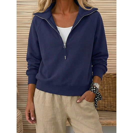 Linette Quarter-Zip Sweatshirt