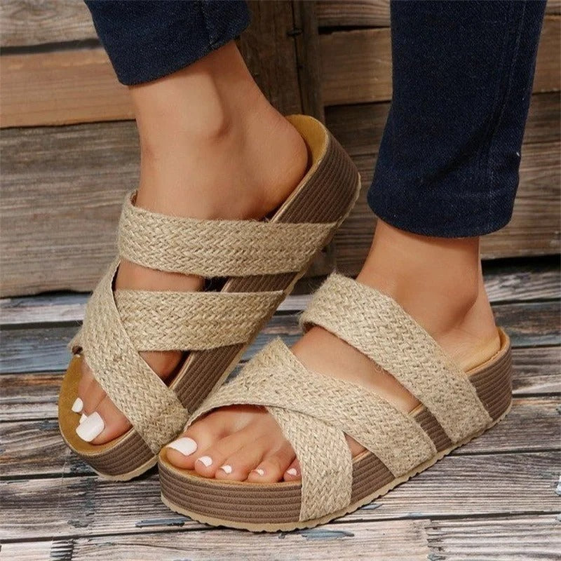 Adelina Retro Orthopedic Sandals