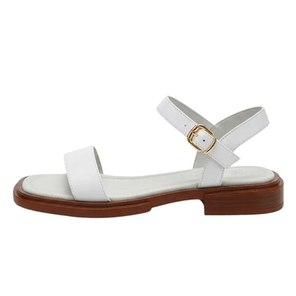 Marcella Ankle Strap Flat Sandals