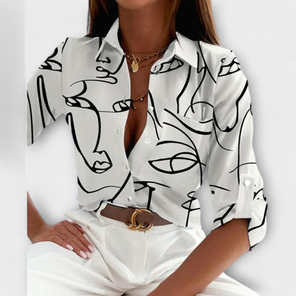 Camille Classic Collar Blouse