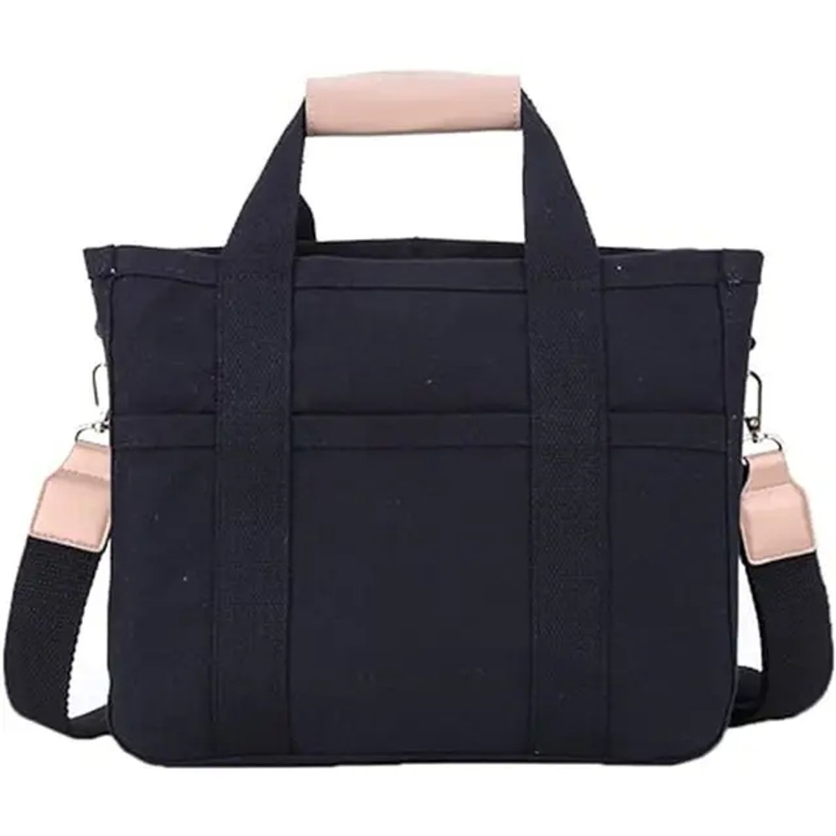 Colette Multi-Pocket Canvas Crossbody Tote