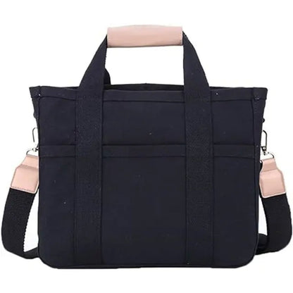 Colette Multi-Pocket Canvas Crossbody Tote