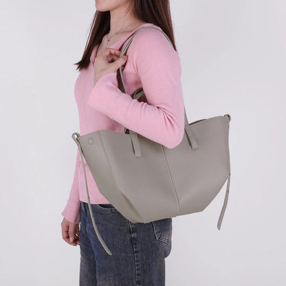 Vivica Vintage PU Leather Shoulder Tote