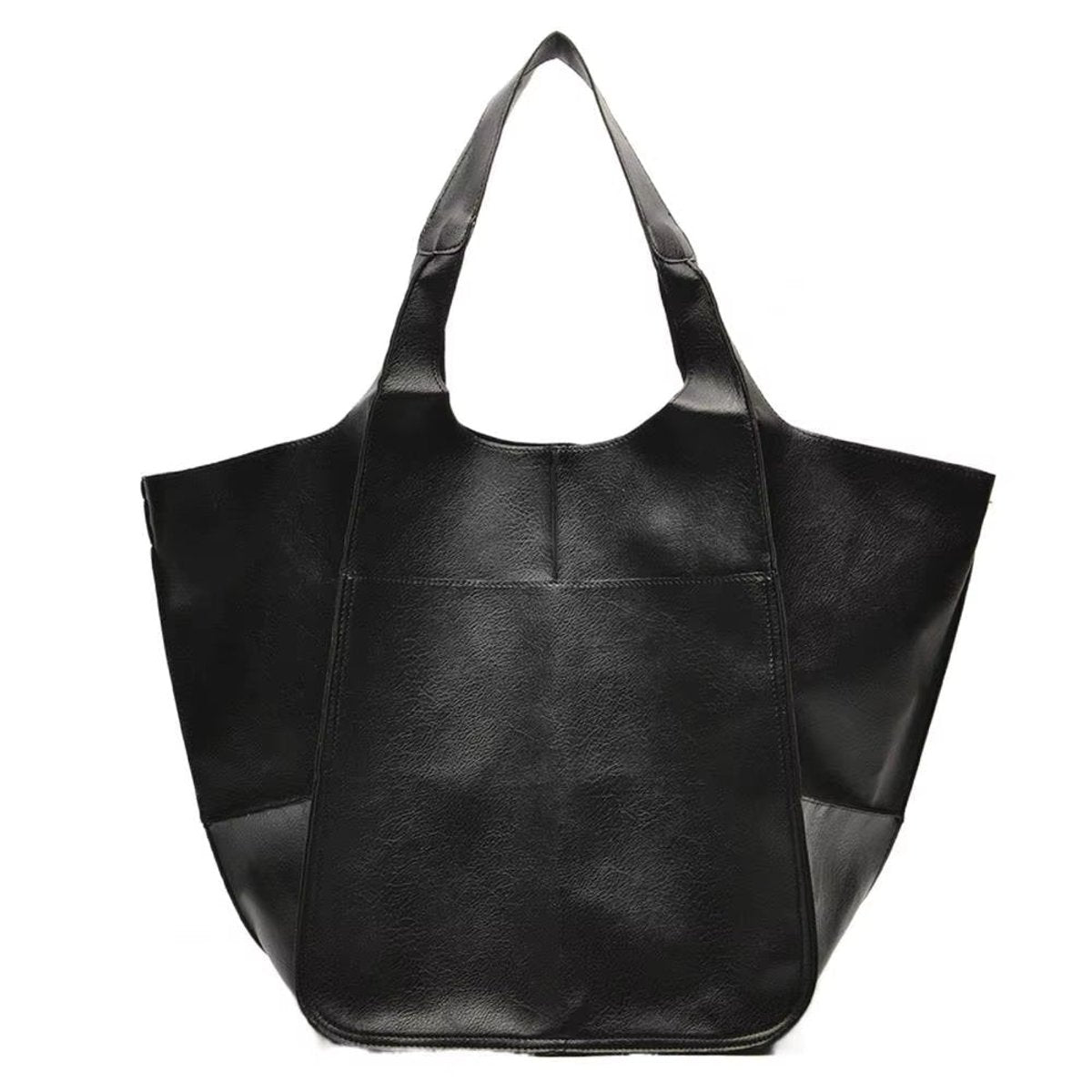 Bellamy Oversized Vegan Leather Magnetic Tote