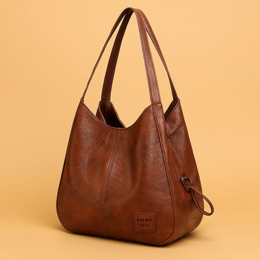 Rafaela Vintage Leather Hobo Bag