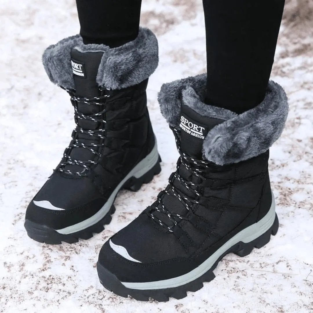 Thalia Waterproof Leather Winter Boots