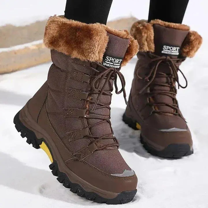 Thalia Waterproof Leather Winter Boots