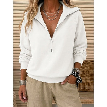 Linette Quarter-Zip Sweatshirt