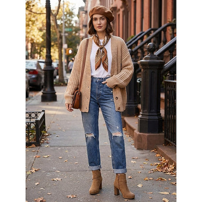 Emmeline Buckle Strap Block Heel Ankle Boots