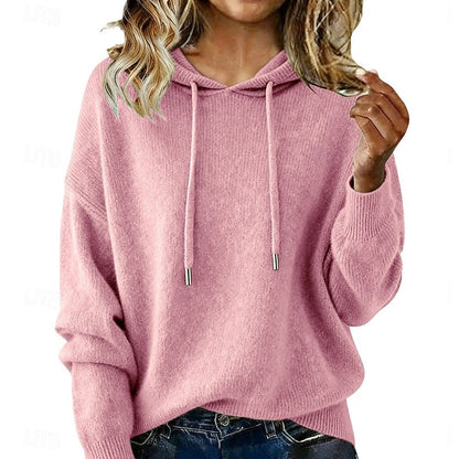 Thalia Hooded Knit Sweater