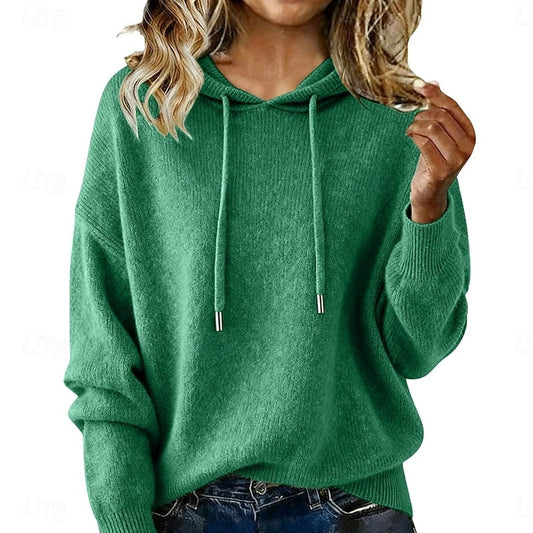 Thalia Hooded Knit Sweater